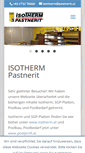 Mobile Screenshot of isotherm.at