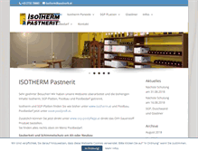 Tablet Screenshot of isotherm.at